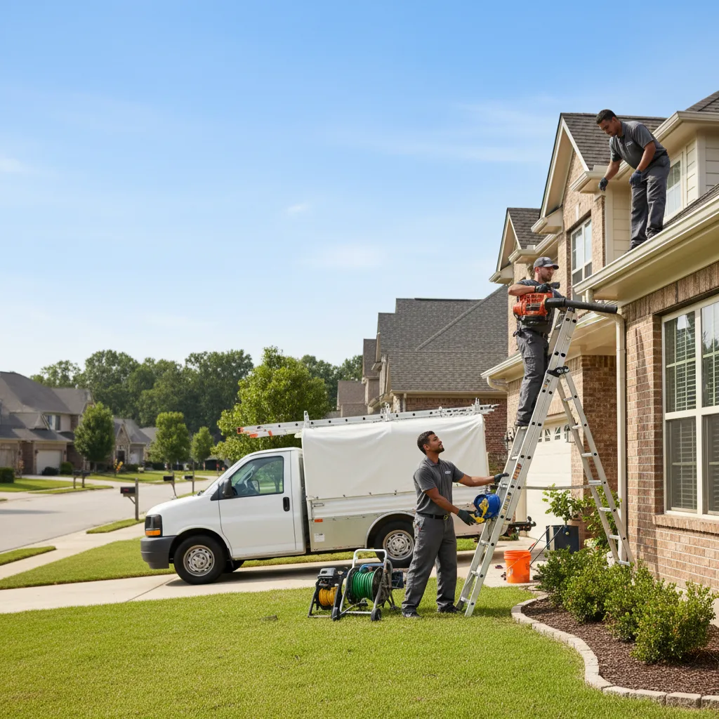 Home Gutter Service in Fulshear, TX near me
